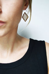 Gold Geometric Arcade Earrings