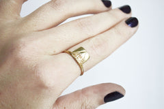 Gold Mountain Ring On