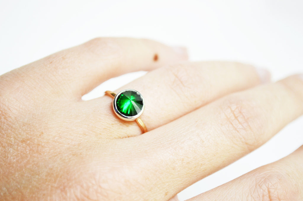 Green Emerald Gemstone 925 Sterling Silver Ring, Fashion Handmade Jewelry,  Gift Ring, Emerald Jew… | Silver jewelry rings, Black friday jewelry, Emerald  stone rings