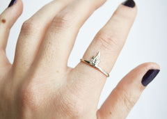 Silver Fire Ring