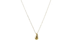 Gold Tear Necklace