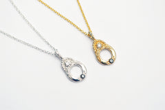 Light in the Dark Diamond Necklace