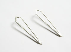 Silver Dagger Earrings