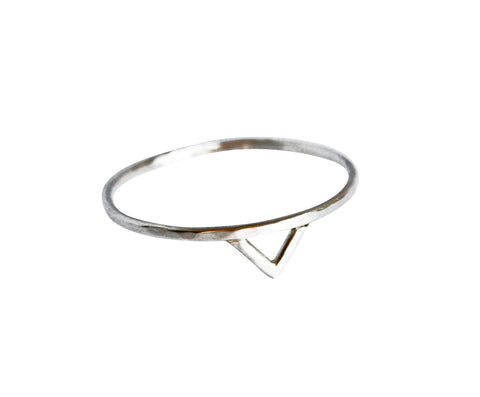 Silver Spike Ring