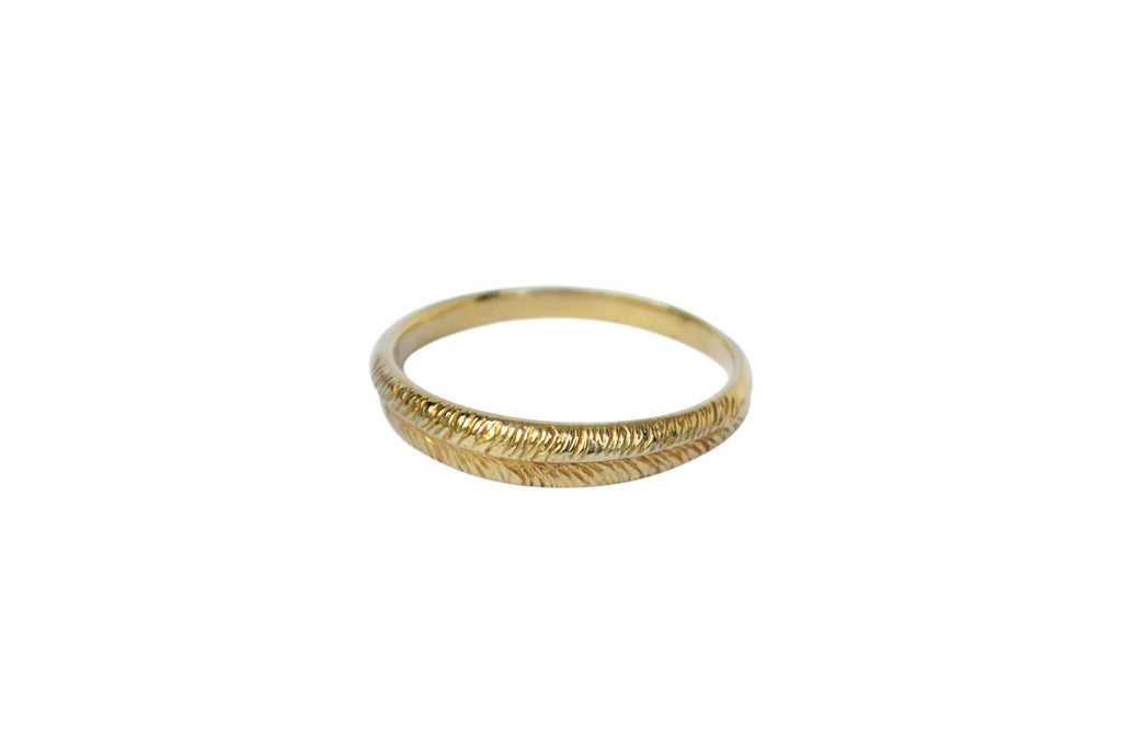 Brass Single Palm Ring