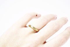 Gold Palm Ring by Stefanie Sheehan 