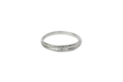 Silver Single Palm Ring