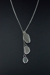 Cascading Beach Stone Necklace #5