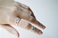 Silver Crown Ring