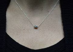 little star bead necklace on
