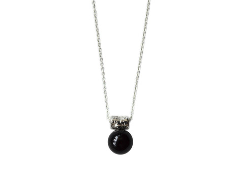 Starry Black Onyx Necklace