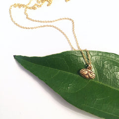 Cat Necklace, 14K Gold