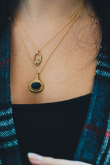 Drip Pendant Necklace